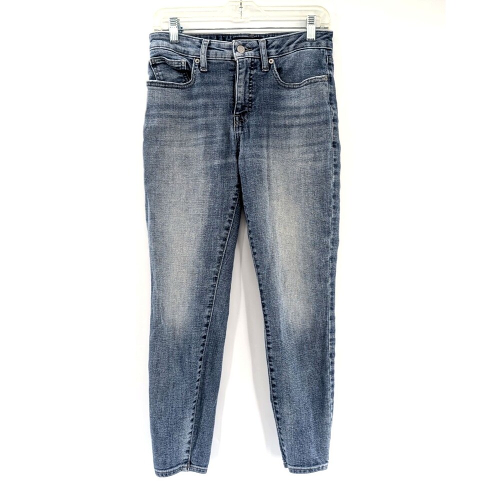 Lucky Brand Women's Low Rise Skinny Lolita Jeans Medium Wash Faded Size 4/27 Reg
